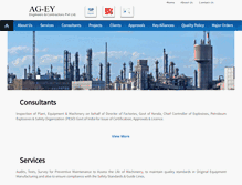 Tablet Screenshot of ageyengineers.com